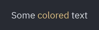 Texto enriquecido: color=