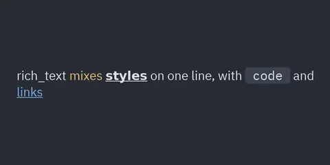 Rich text: Python GUI component