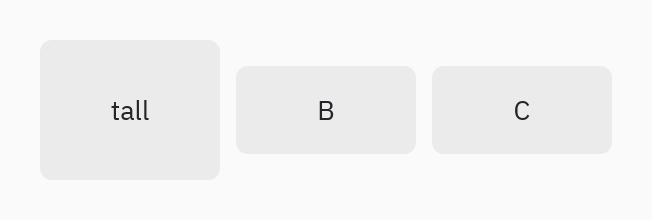 Row: align="center"