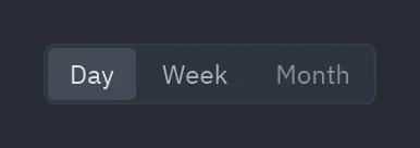 Segmented: disabled={"Month"}