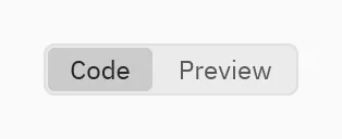 Segmented: size="sm"
