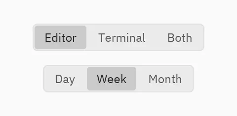 Segmented: Python GUI component