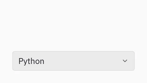 Select: size="lg"