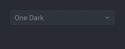 Select: disabled=True