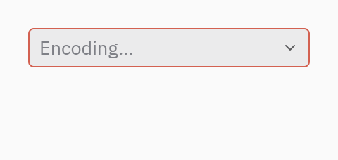 Select: invalid=True