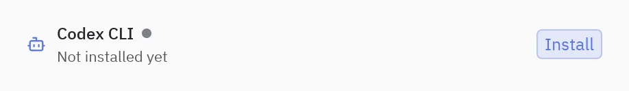 Service row: status="missing"