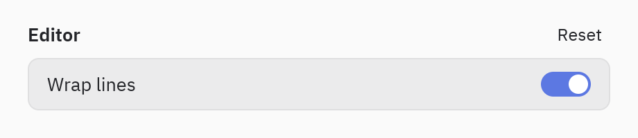 Settings group: end=
