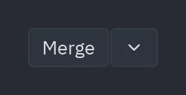 Split button: Text only