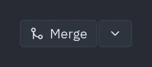 Split button: icon="git-merge"
