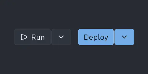 Split button: Python GUI component