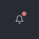 Stack: Badge over an icon