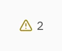 Status bar: icon_color="warning"
