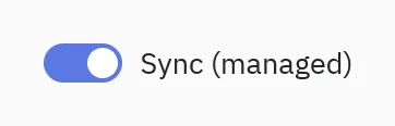 Switch: Read-only (no on_toggle)