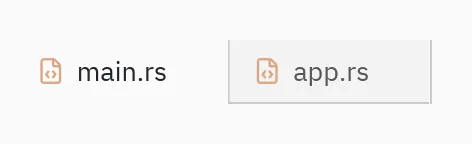 Barra de pestañas: ui.tab(dimmed=True)