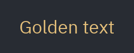 Text: color="#e5c07b"