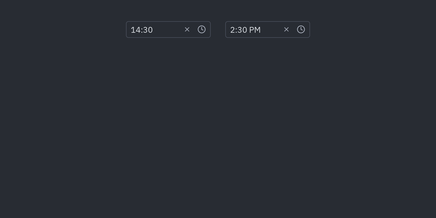 Time picker