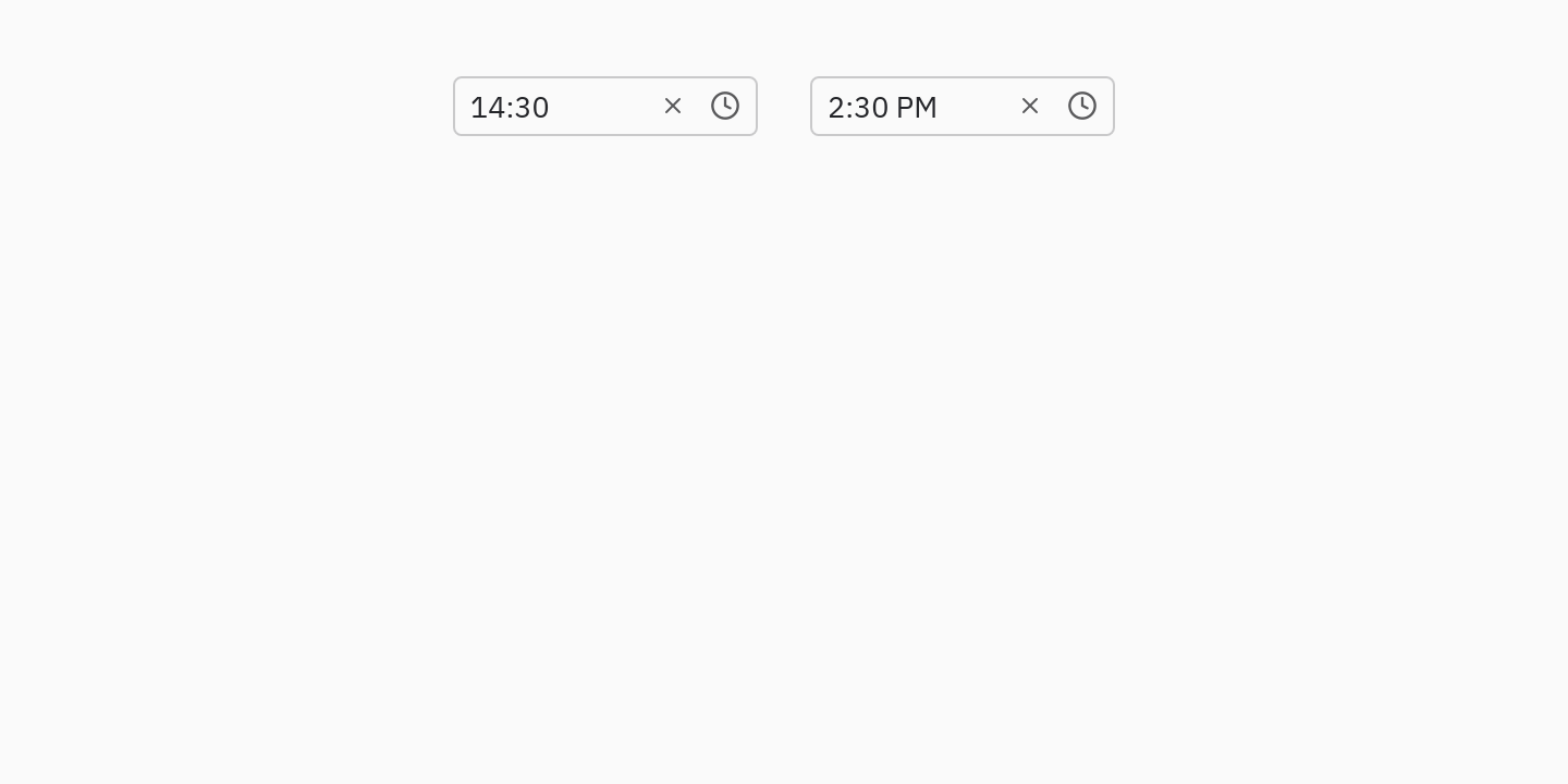 Time picker
