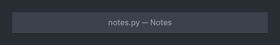 Title bar: center=