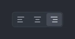Toggle group: selected="right"