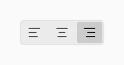 Toggle group: selected="right"