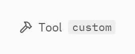Tool call: kind="other"