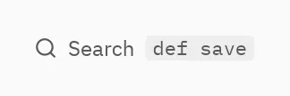 Tool call: kind="search"