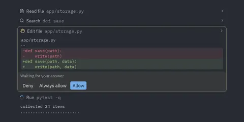 Tool call: Python GUI component