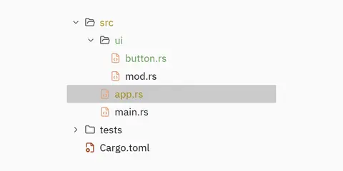 Tree: Python GUI component