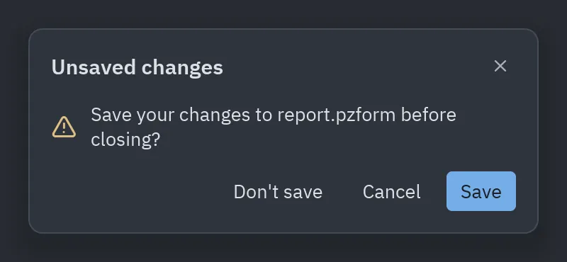 Unsaved changes: width=360