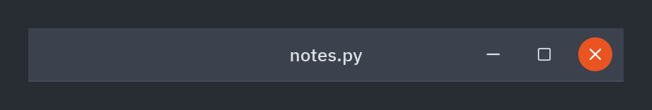 Window frame: style="ubuntu"